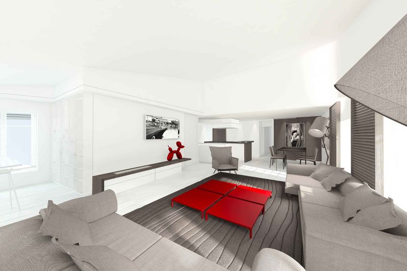 salon design par architecte réHome Saint-tropez 